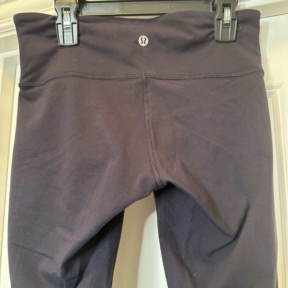 Lululemon Wunder Under in‎ dark Blue Size 6 Full Length